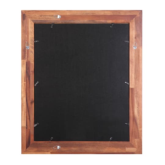 6 Pack: Home Natural Brown Wood Plank Frame by Studio Décor